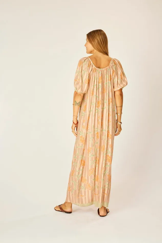 Dresses Shop Natalie Martin VIVI DRESS Chamomile Apricot
