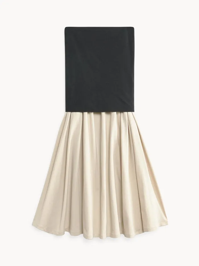 Dresses Women By Malene Birger Marciella Maxi Dress Oyster Gray