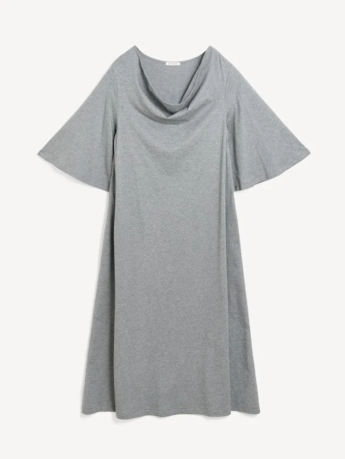 Dresses Women By Malene Birger Yalia Maxi Dress Grey Melange
