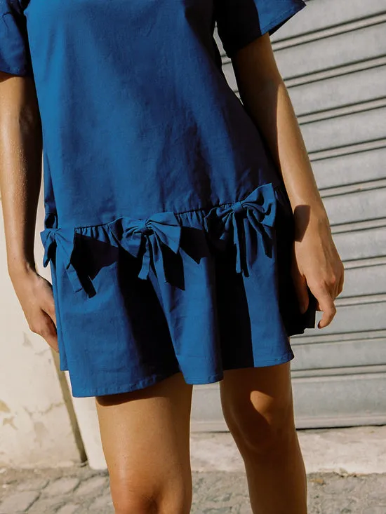 Dresses Women Esme Babydoll Dress Cobalt Lisa Says Gah