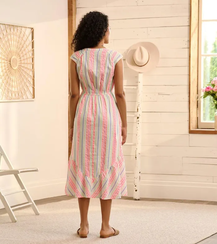 Dresses Women Hatley Millie Dress 8211 Miami Beach Stripes
