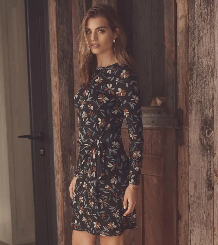 Dresses Women Hatley Wrap Dress 8211 Deconstructed Floral