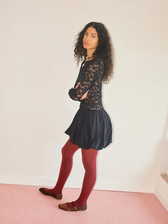 Dresses Women Hazel Lace Dress Licorice Lace Lisa Says Gah