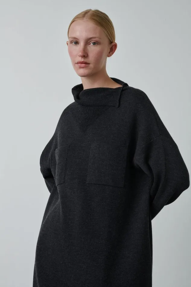 Dresses Women Soeur SUBWAY DRESS Dark Grey
