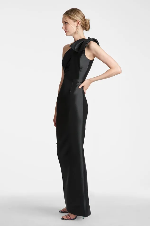 Evening Women Sachin and Babi Bonnie Gown 8211 Black