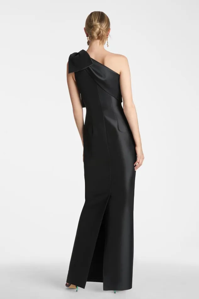 Evening Women Sachin and Babi Bonnie Gown 8211 Black