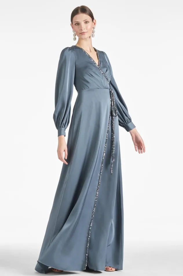 Evening Women Sachin and Babi Dorthea Gown 8211 Gunmetal