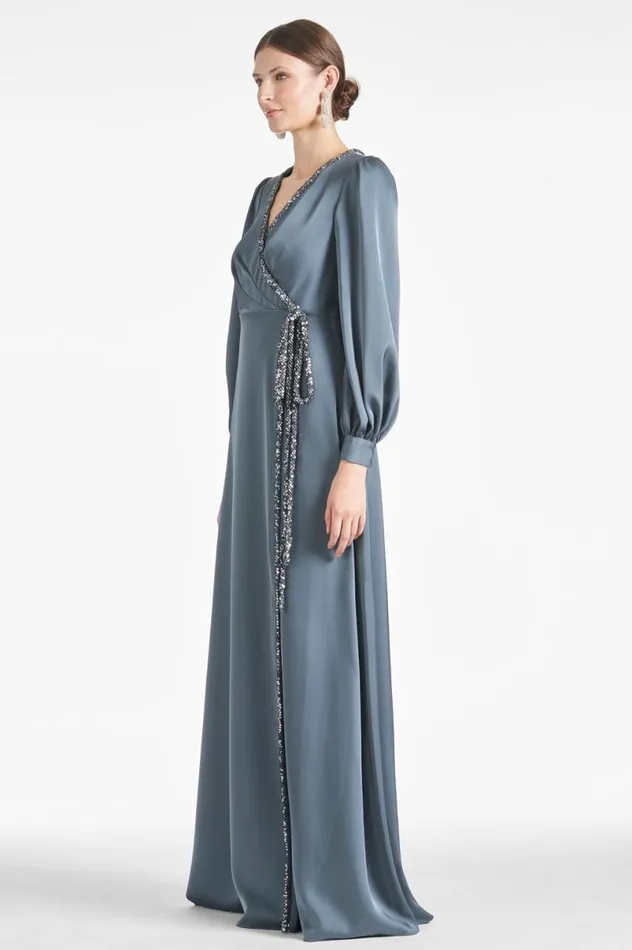 Evening Women Sachin and Babi Dorthea Gown 8211 Gunmetal