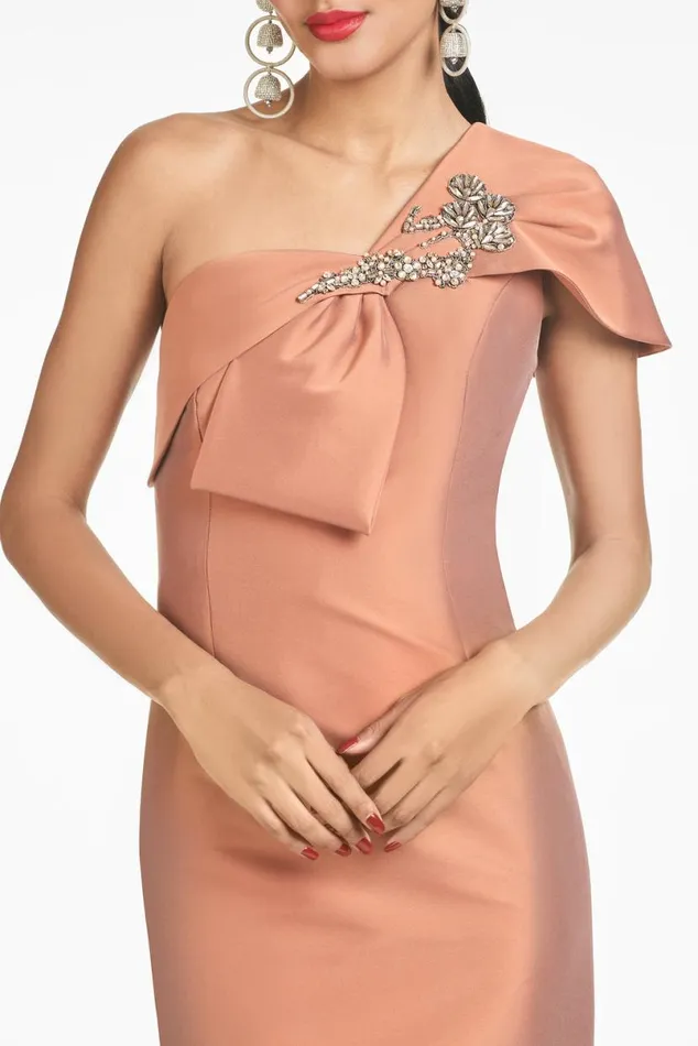 Evening Women Sachin and Babi Ines Gown 8211 Copper