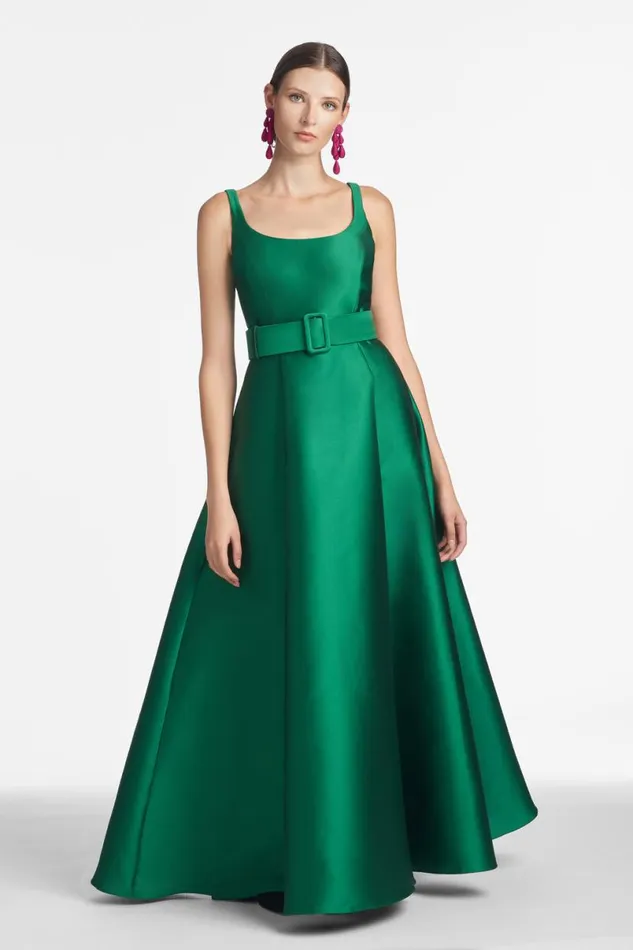 Evening Women Sachin and Babi Kruse Gown 8211 Emerald
