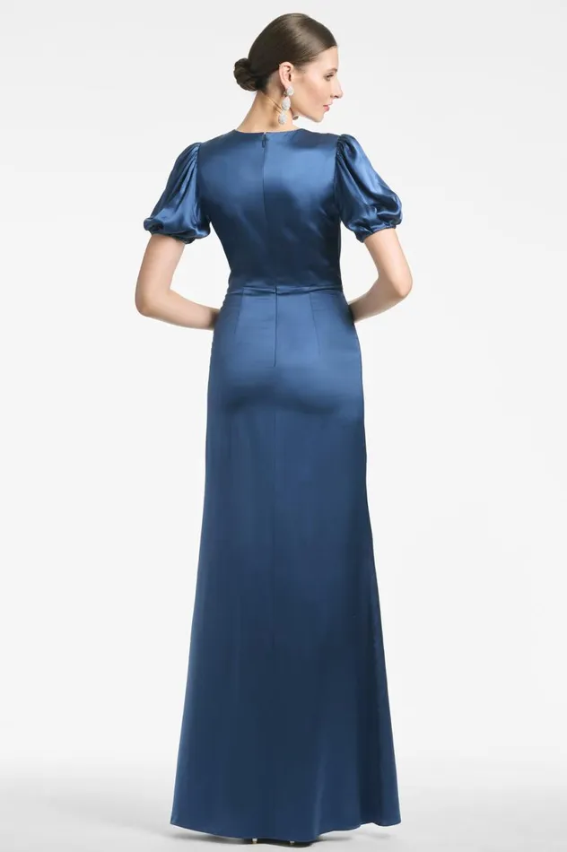 Evening Women Sachin and Babi Mila Gown 8211 Indigo