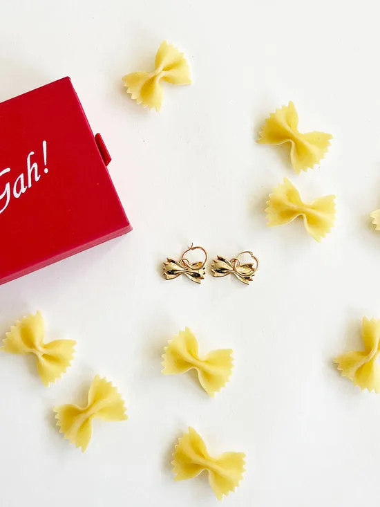 Farfalle Hoops Gold Women Jewelry Lisa Says Gah