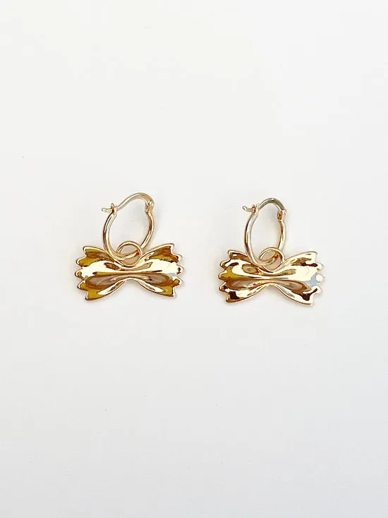 Farfalle Hoops Gold Women Jewelry Lisa Says Gah