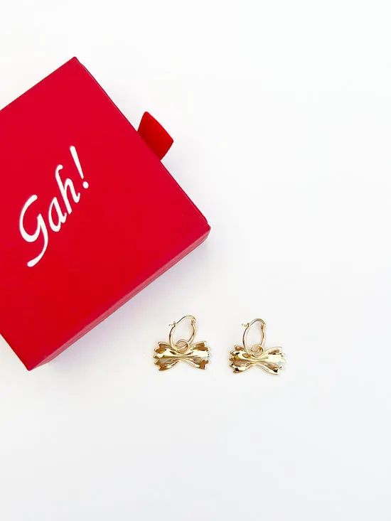 Farfalle Hoops Gold Women Jewelry Lisa Says Gah