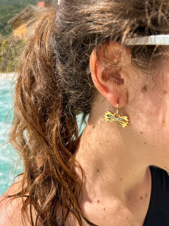 Farfalle Hoops Gold Women Jewelry Lisa Says Gah