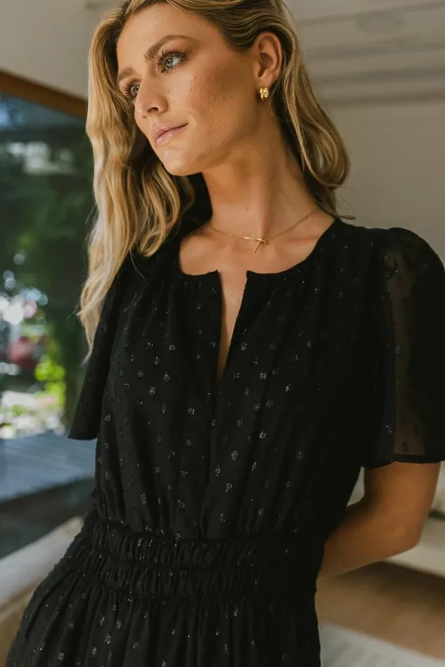 Fiona Maxi Dress In Black Black Women Bohme Dresses