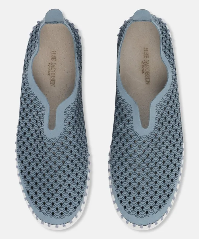 Flats 8211 Blue Cloud Shoes Ilse Jacobsen Tulip Flats