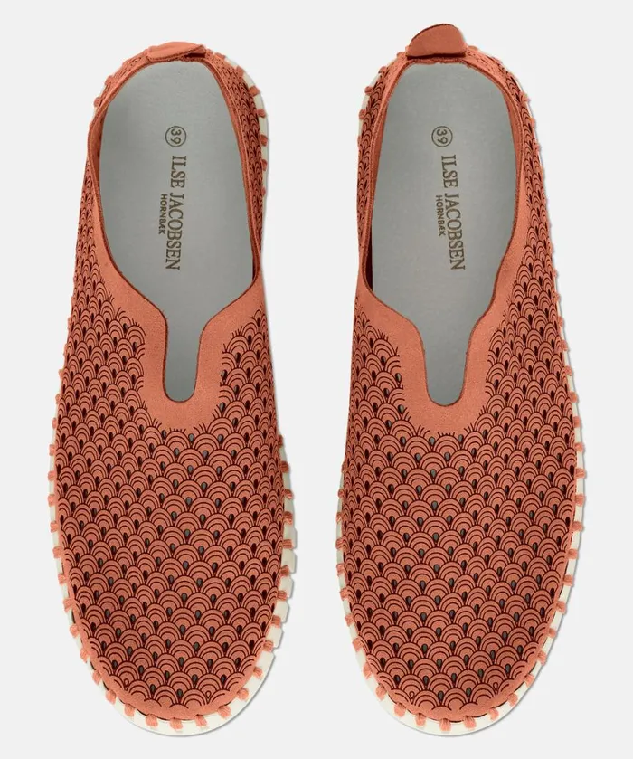 Flats 8211 Light Brick Shoes Ilse Jacobsen Tulip Flats