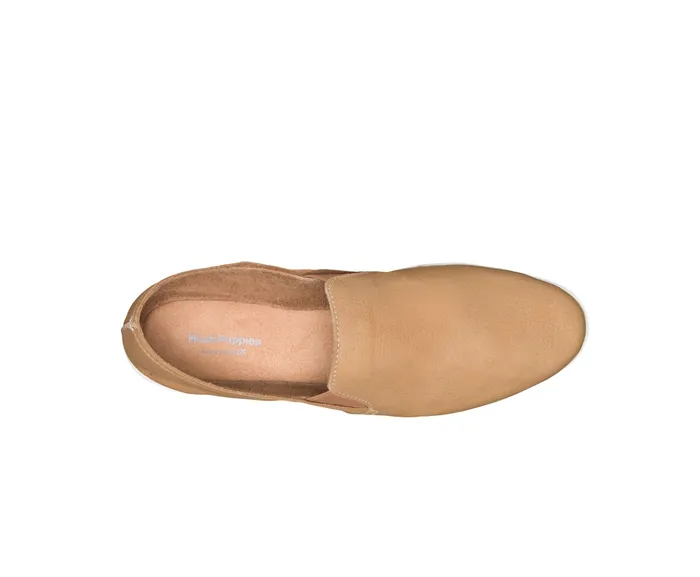 Flats and SlipOns Women Hush Puppies Everyday SlipOn Tan Leather Flats and SlipOns Women Hush Puppies Everyday SlipOn Tan Leather
