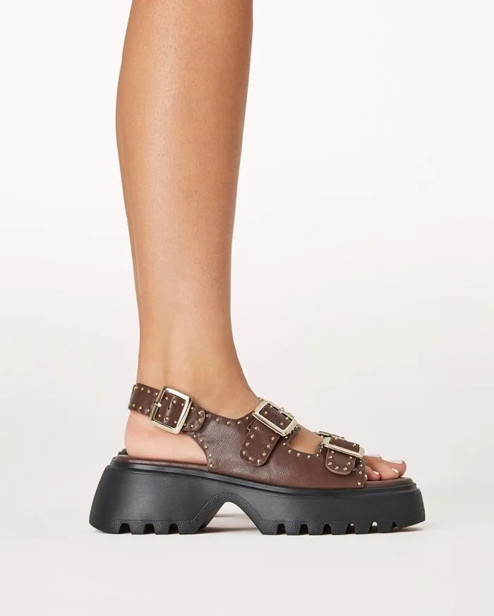 Flats Billini Sandals and Slides LUMA COCOA