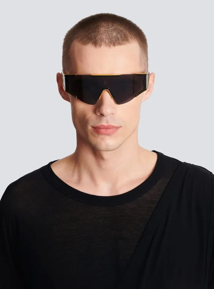 Fleche Sunglasses Black WomenMen Balmain Eyewear