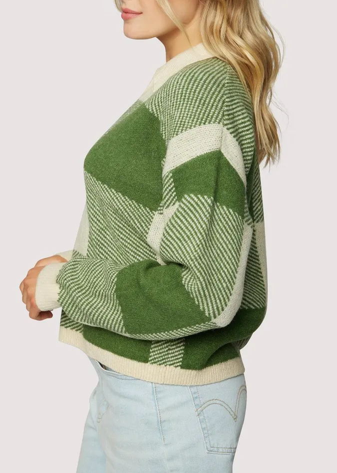 Forest School Long Sleeve Top Forestgingham Women Lost Wander Sweaters