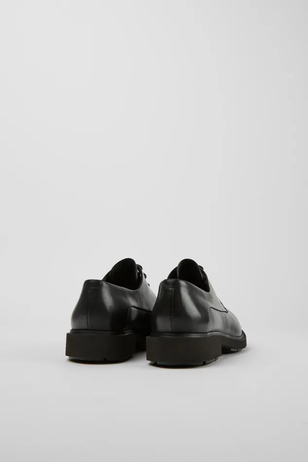 Formal Shoes Women Camper Neuman Black Leather Laceup Shoes Formal Shoes Women Camper Neuman Black Leather Laceup Shoes