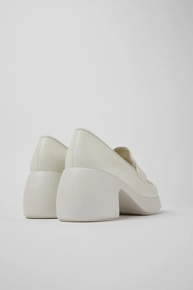 Formal Shoes Women Camper Thelma White Leather Shoes Formal Shoes Women Camper Thelma White Leather Shoes