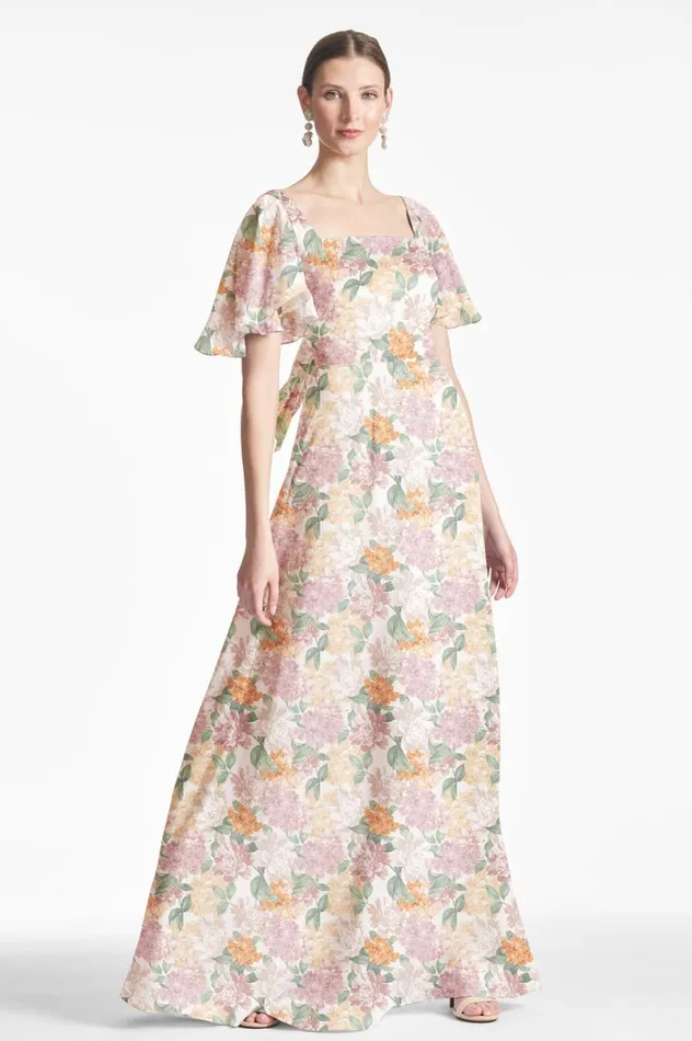 Formal Women Sachin and Babi Aurora Gown 8211 Antique Bouquet