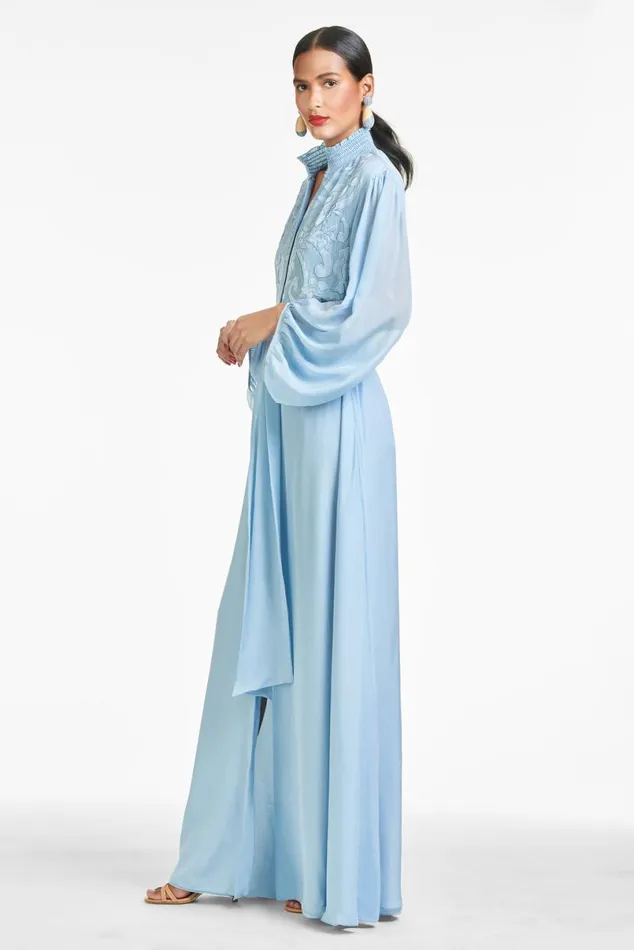 Formal Women Sachin and Babi Beatrix Gown 8211 Chambray Blue