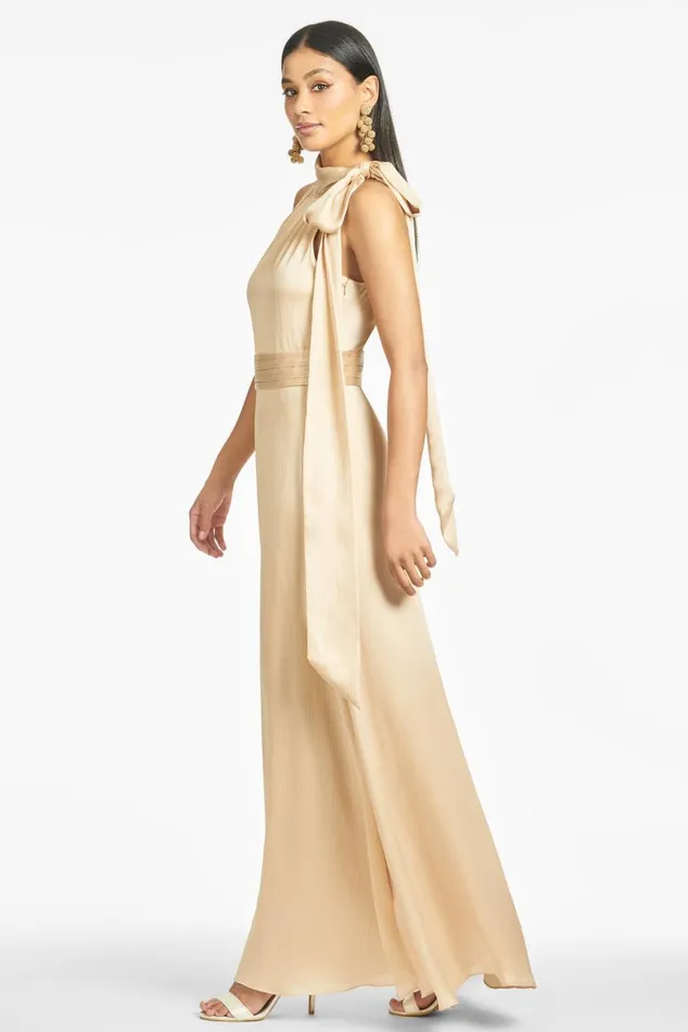 Formal Women Sachin and Babi Kayla Gown 8211 Champagne