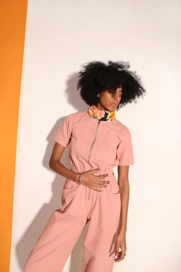 Francis Boilersuit Blush Womens LF Markey One Pieces