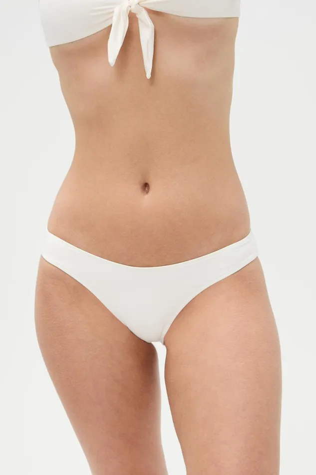 Frankies Bikinis Bikinis Women Catalina Full Coverage Bikini Bottom Sunrose