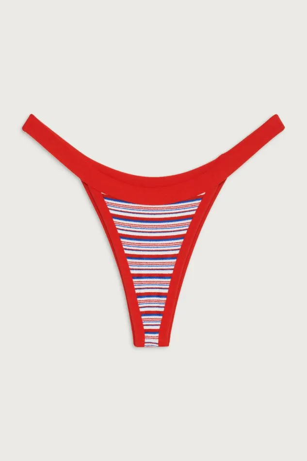 Frankies Bikinis Bikinis Women Cole Terry Classic Bikini Bottom American Summer