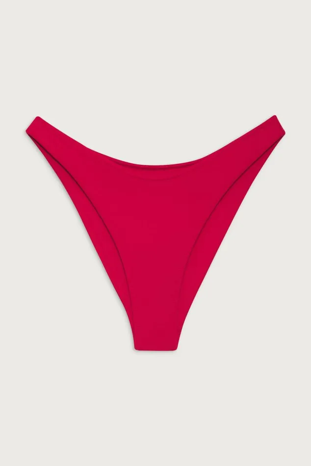 Frankies Bikinis Bikinis Women Dove Classic Bikini Bottom True Red