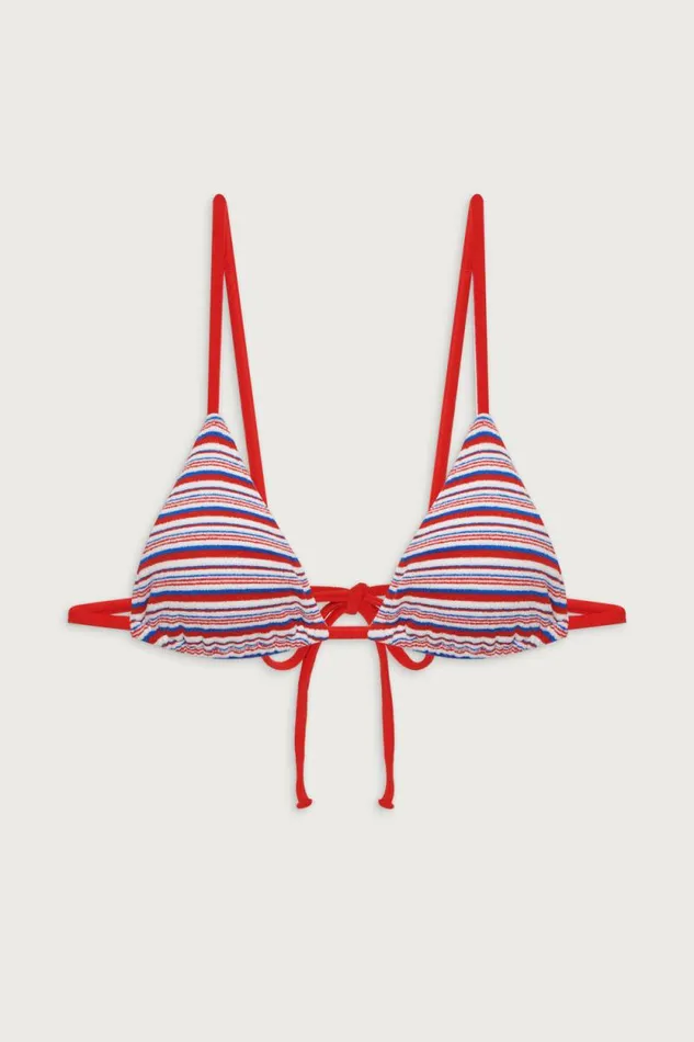 Frankies Bikinis Bikinis Women Lumia Terry Triangle Bikini Top American Summer