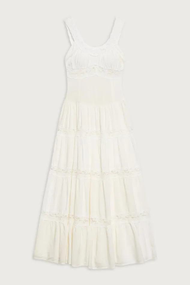 Frankies Bikinis Dresses Women Dakota Maxi Dress White