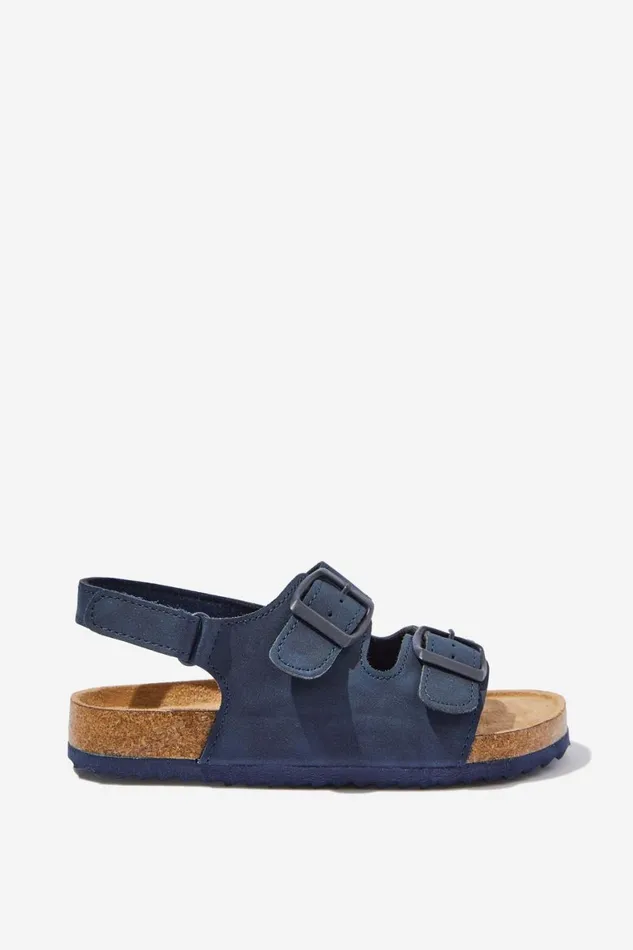 Girls 214Boys 214 Flats and Sandals Cotton On Theo Sandal Navynavy