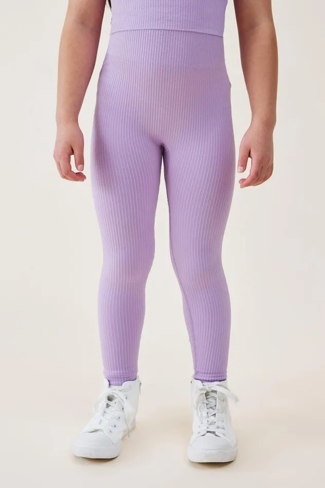 Girls 214 Leggings Pants and Jeans Cotton On Imogen Seamfree Legging Lavender Dreams