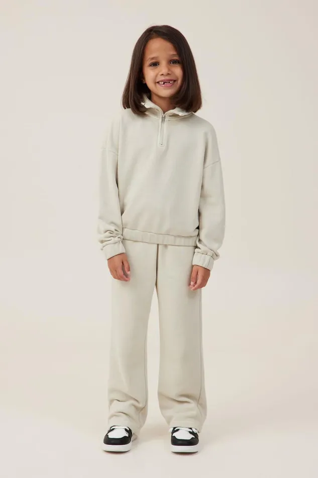 Girls 214 Sweatshirts and Sweatpants Cotton On Naomi Half Zip Pullover Rainy Day