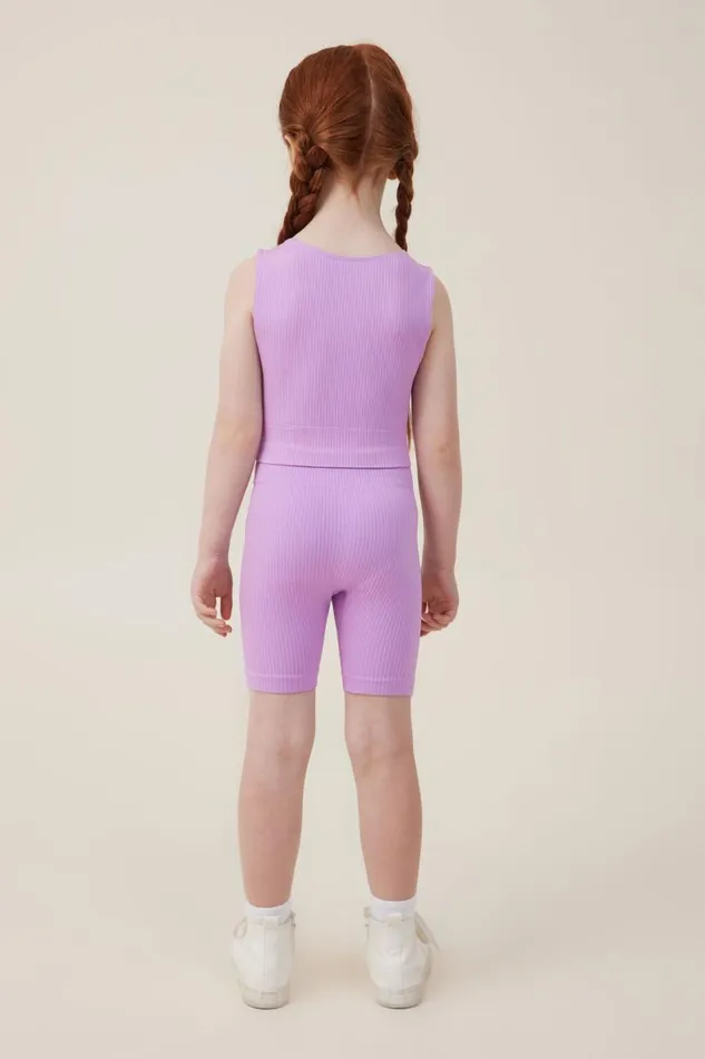 Girls 214 Tops and TShirts Cotton On Imani Seamfree Top Lavender Dreams