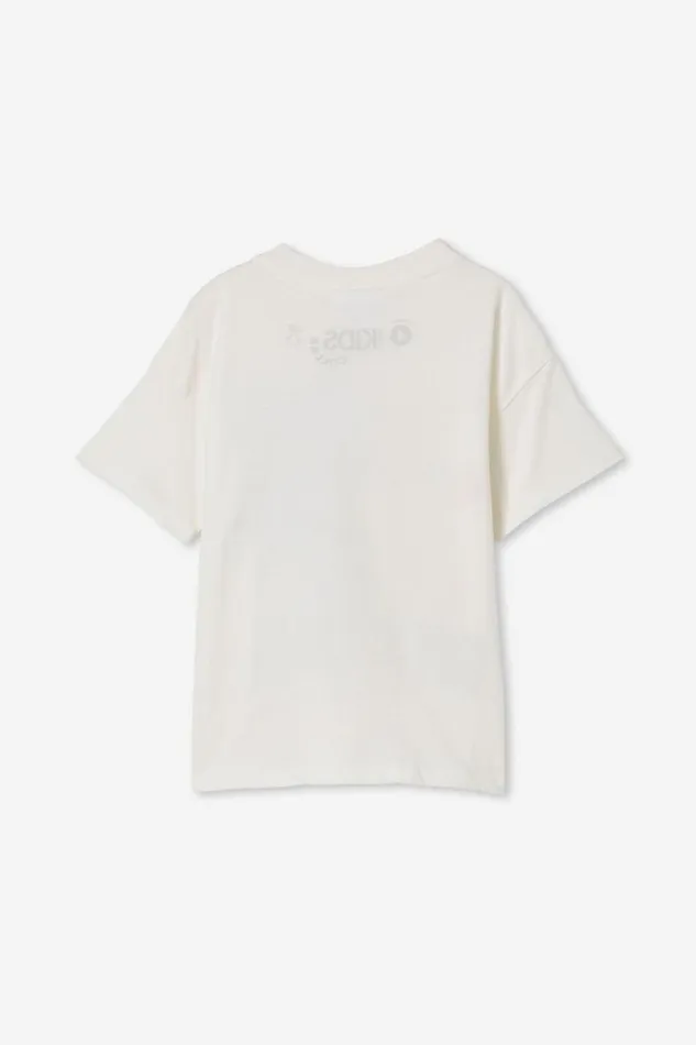 Girls 214 Tops and TShirts Cotton On License Drop Shoulder Short Sleeve Tee Lcn Pok Pokemon Catch Em Allvanilla Wash