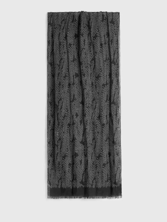 GIROD SCARF Black Accessories John Varvatos Scarves