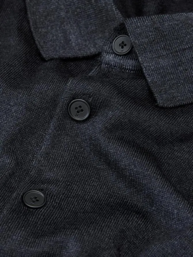 GUSTAVE POLO Black Clothing John Varvatos Sweaters