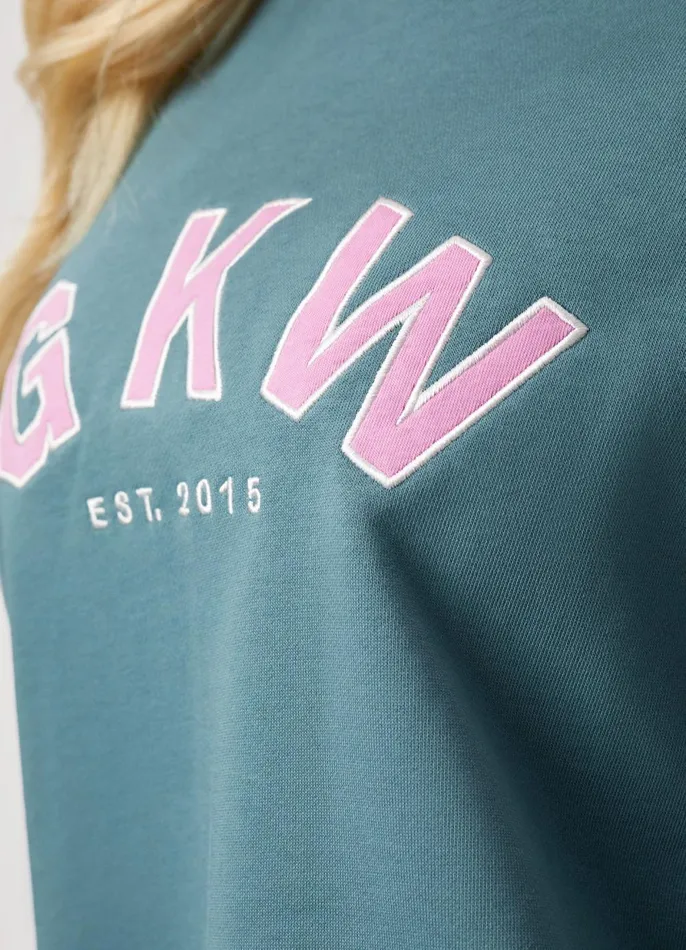 Gym King CoOrds Women GKW Relaxed Fit Crew 8211 Lake Blue