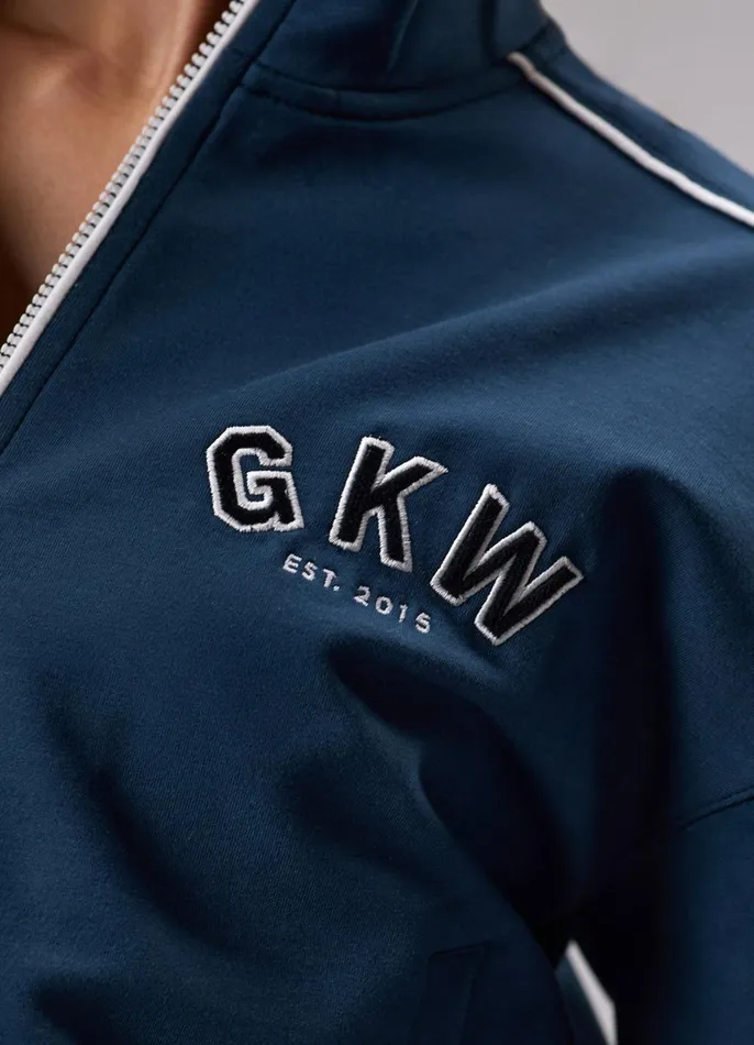 Gym King CoOrds Women GKW Sports Luxe Track Jacket 8211 Rich Blue