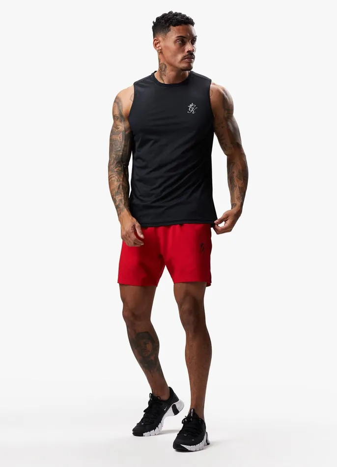 Gym King Gymwear Men Energy 6034 Short 8211 Red Alert