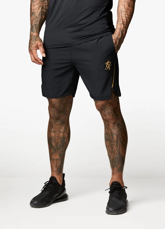 Gym King Gymwear Men Flex Short 8211 BlackGold