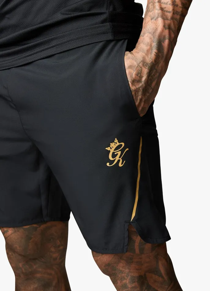 Gym King Gymwear Men Flex Short 8211 BlackGold
