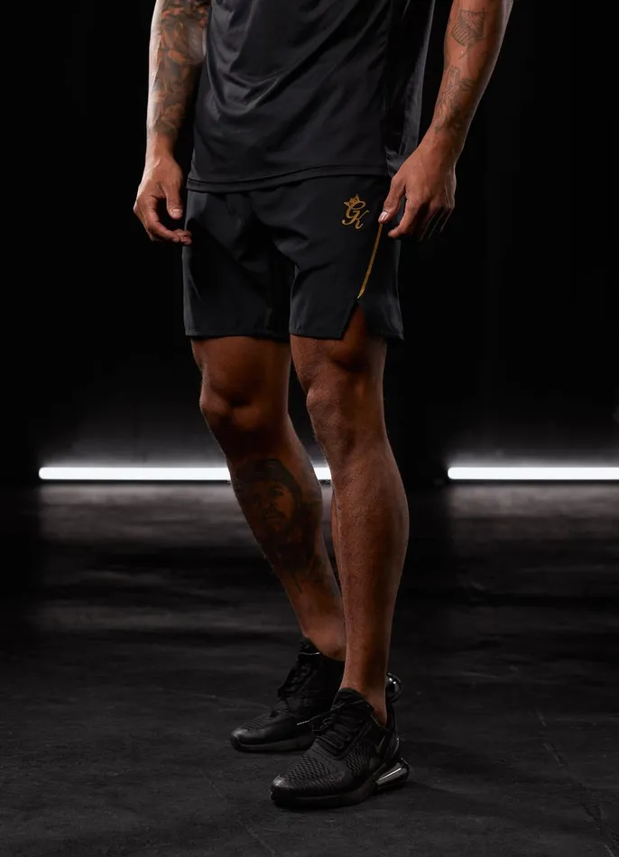 Gym King Gymwear Men Flex Short 8211 BlackGold